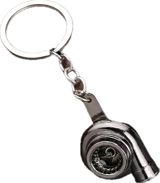 Black Turbo Keychain