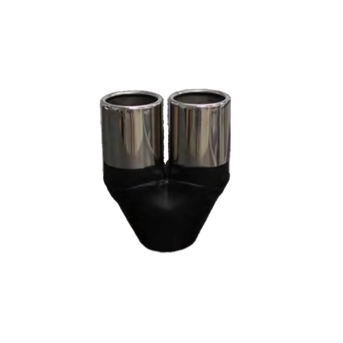 3.5" Rolled In Twin Exhaust Tip