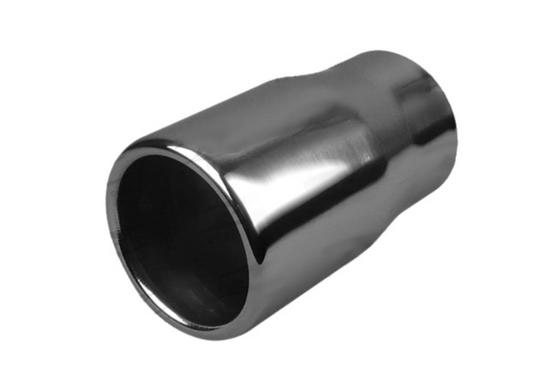 2.5" Rolled In Exhaust Tip