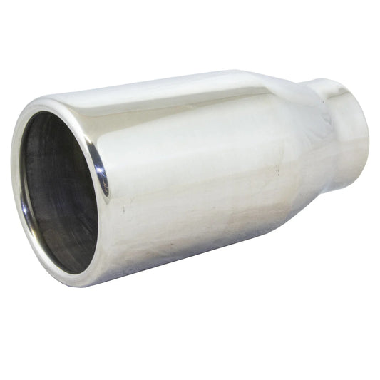 3" Rolled In Exhaust Tip