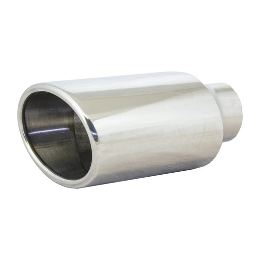 5.5" Angle Cut Rolled In Exhaust Tip